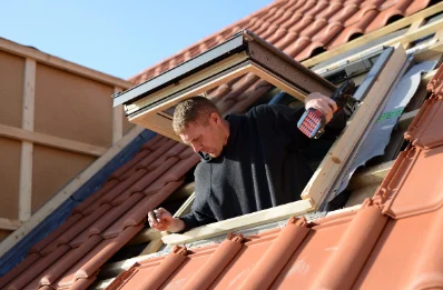 Pose de fenêtres de toit Velux à Kerfot